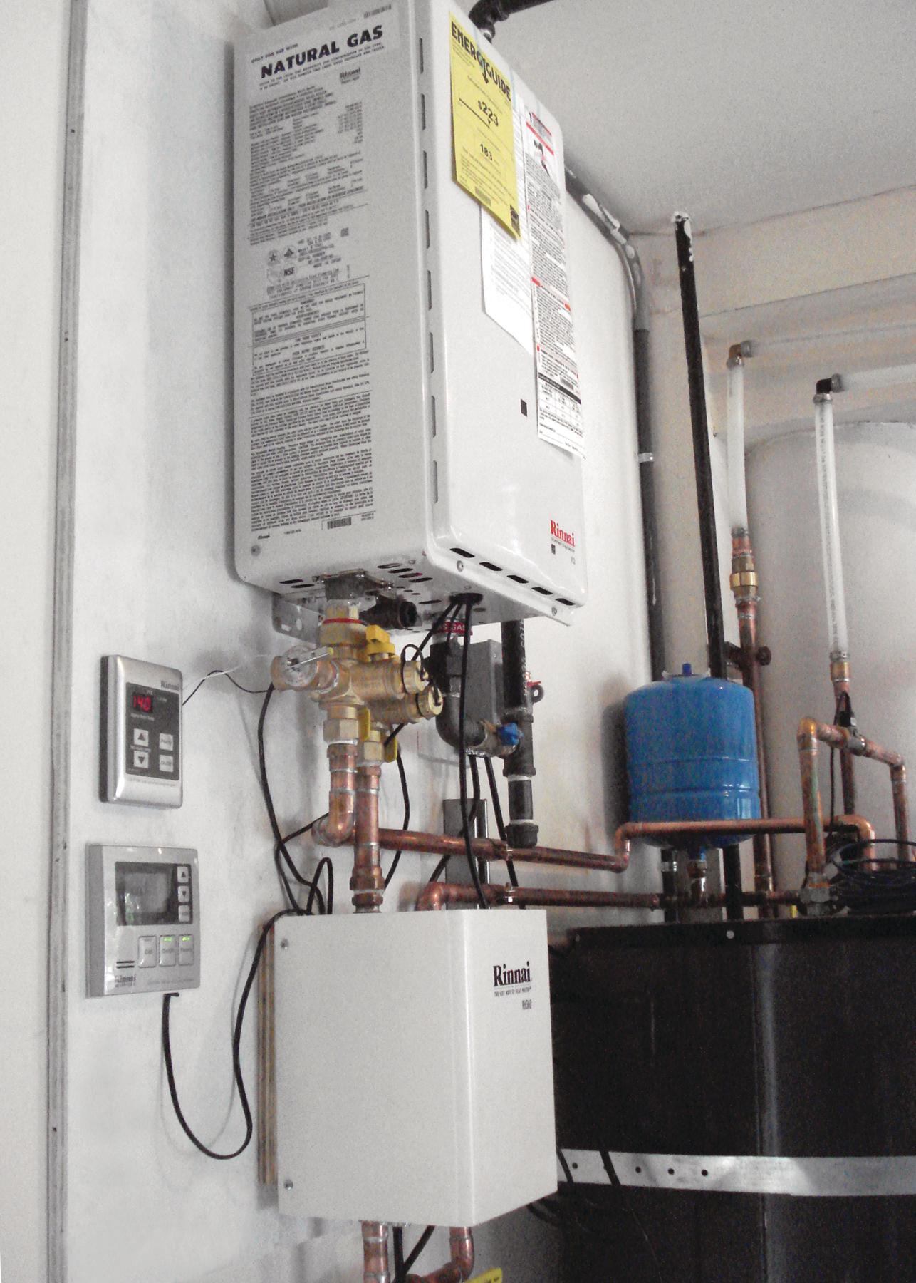 Solar Tankless Water Heating Backup From Rinnai EcoBuilding Pulse