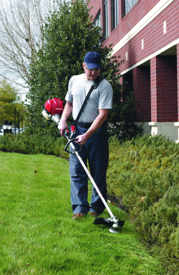 Honda string trimmer Concrete Construction Magazine