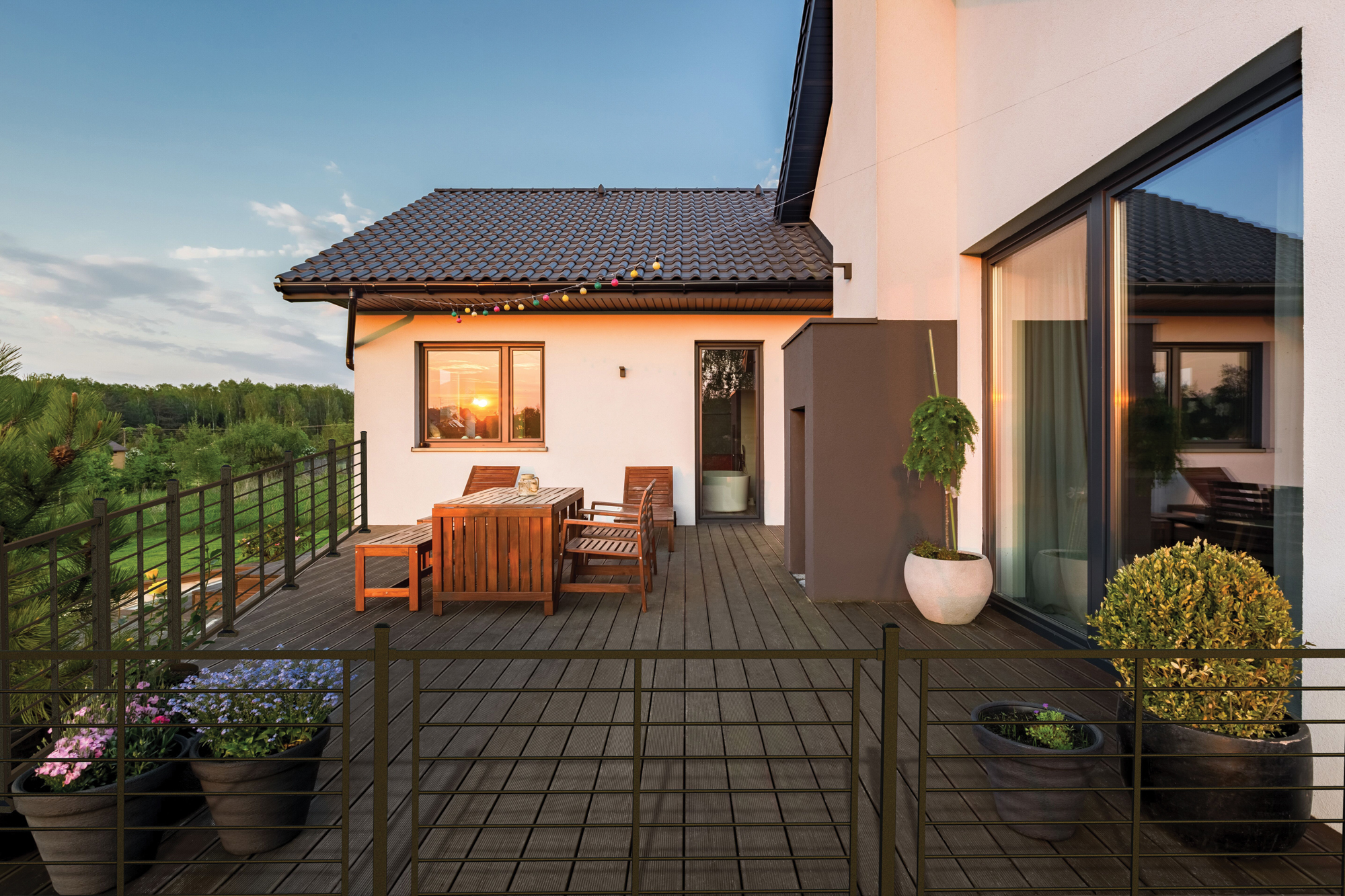 Horizontal Steel Rod Railing | JLC Online