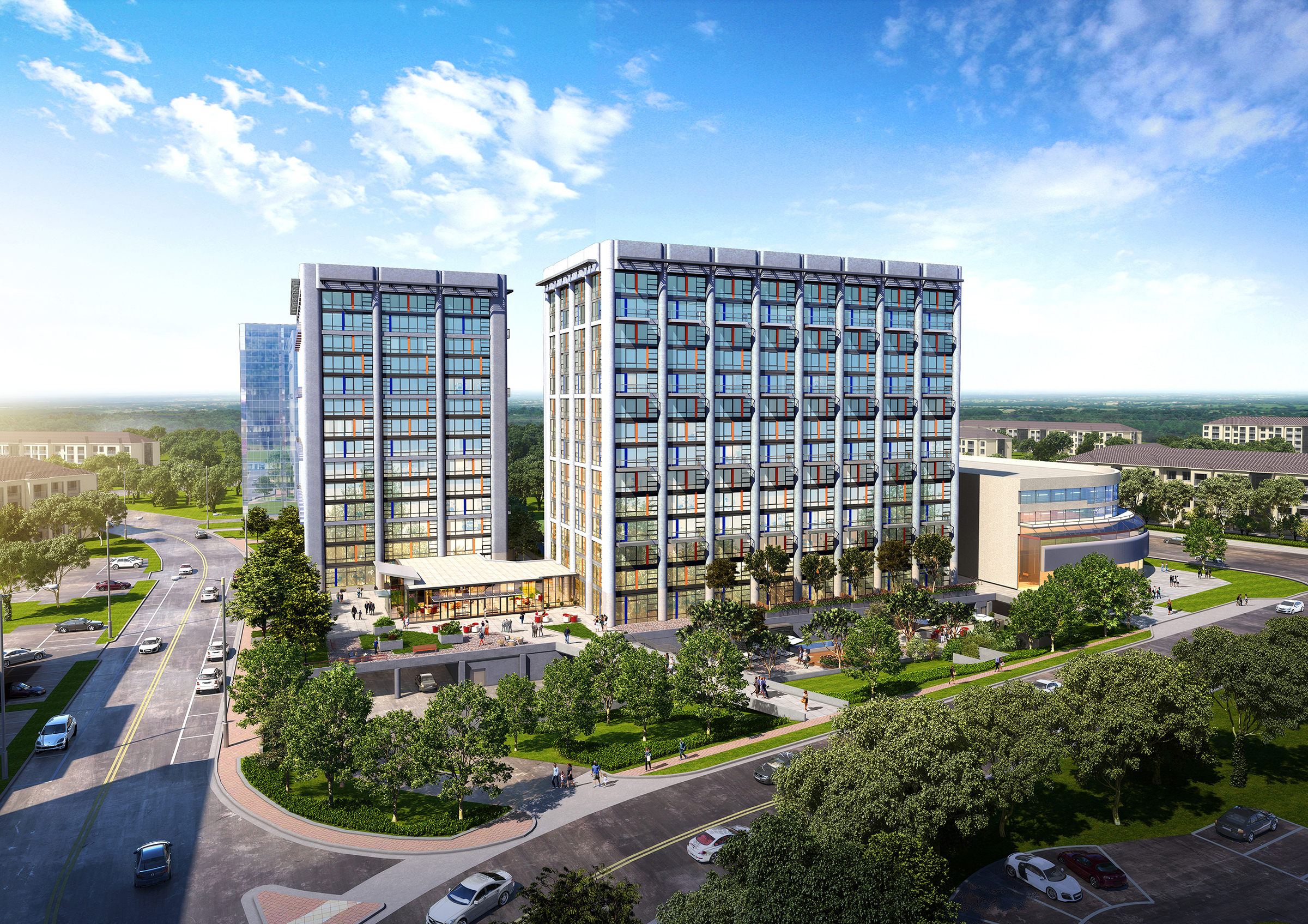 Lowe and USAA Start Site Work at OfficetoResidential Conversion in
