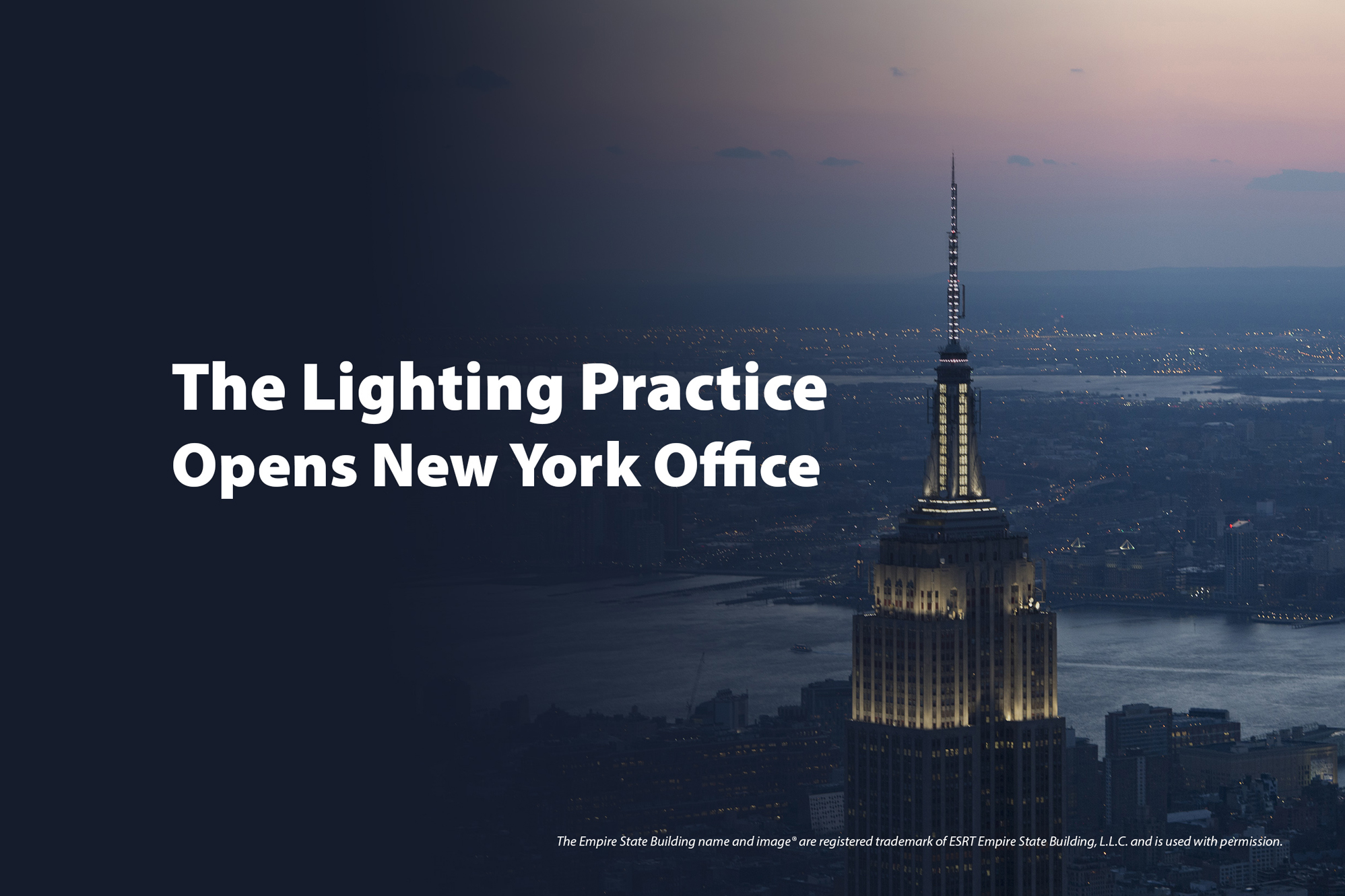 The Lighting Practice Opens New York City Office Architectural
