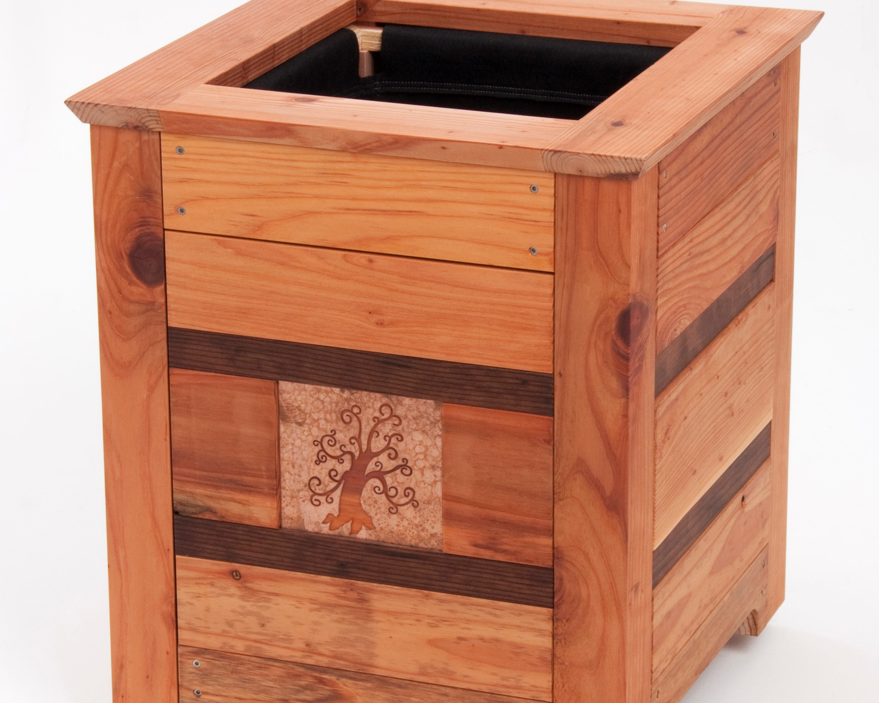 The California Redwood Co. Introduces Reclaimed Planters Custom Home Magazine