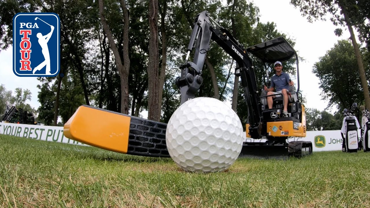 Golfing With a John Deere Mini Excavator JLC Online