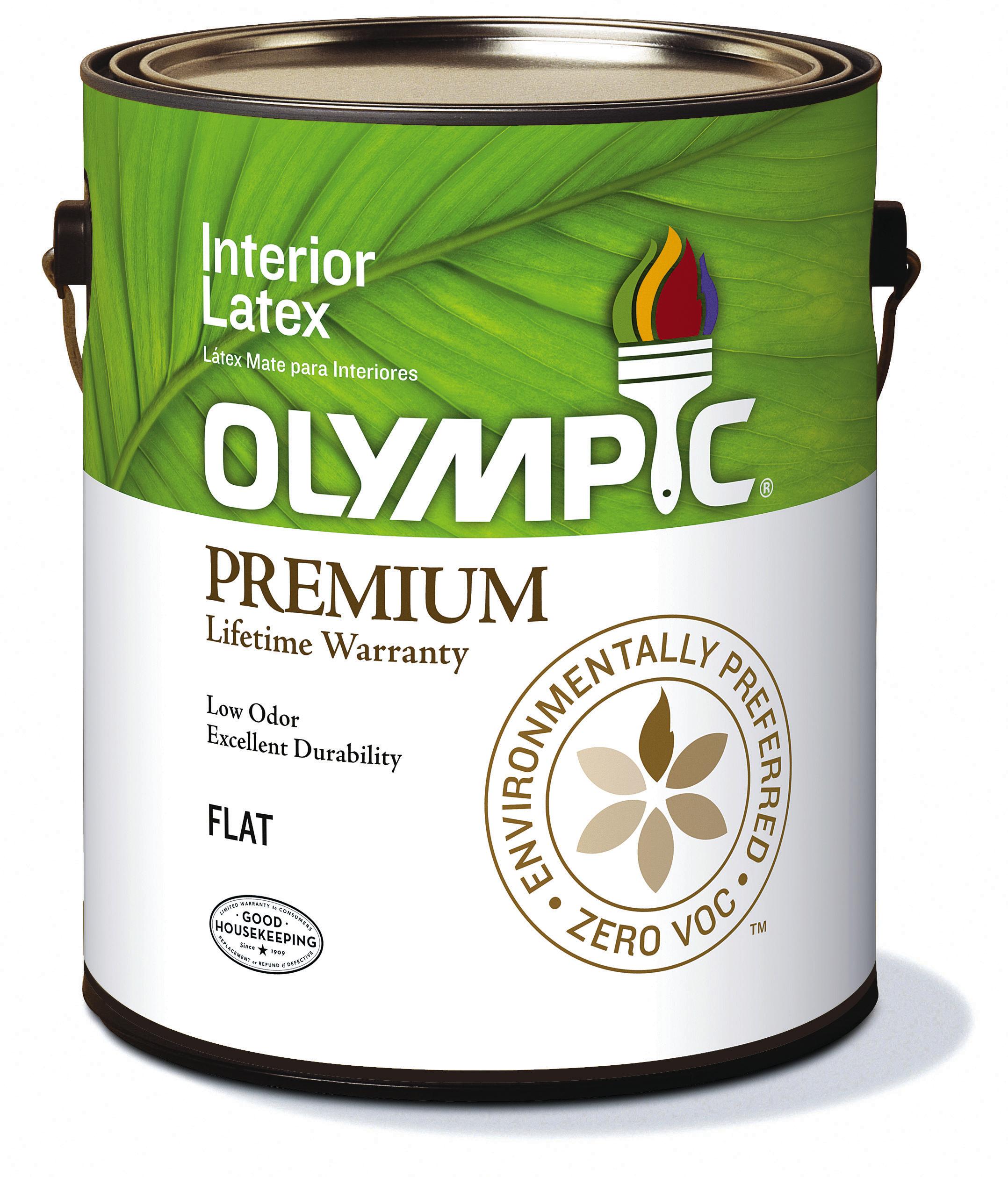 Olympic Paint ZeroVOC/LowOdor Premium Interior Paint Remodeling