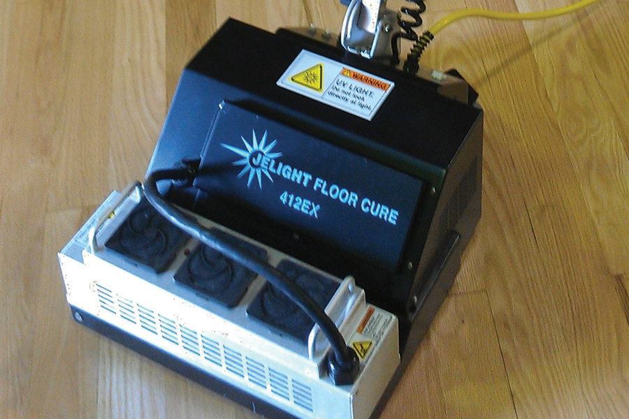 Jelight + Portable Ultraviolet Floor Curing Equipment Concrete