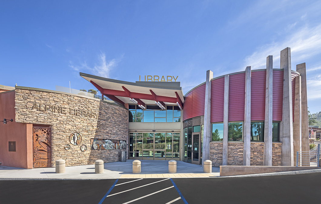 Alpine Library Architect Magazine Ferguson Pape Baldwin Architects