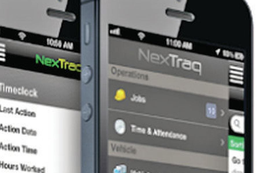 NexTraq + NexTraq Connect mobile app Concrete Construction Magazine