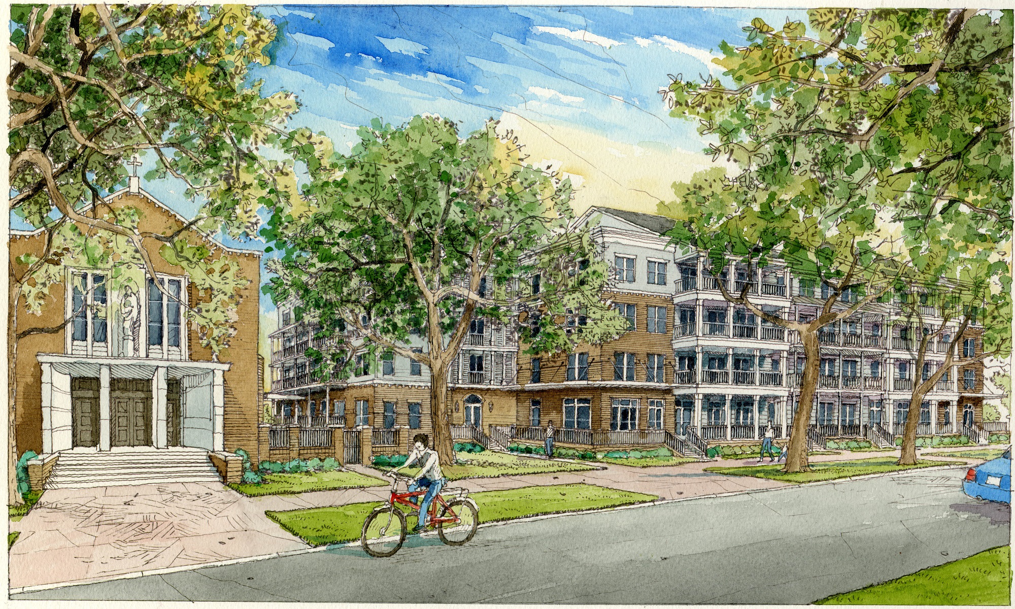 New Orleans Finds Future Housing by Renovating Historic Churches