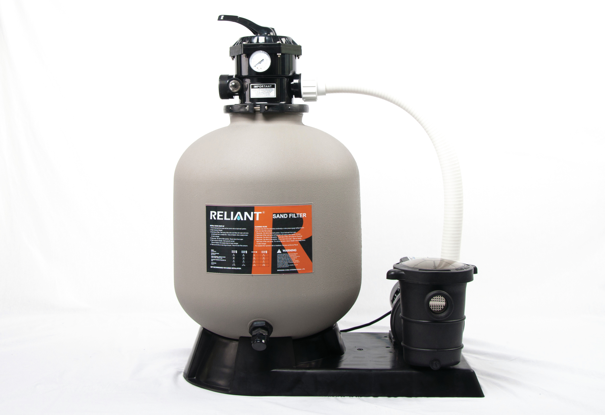 RELIANT RATS SERIES SAND FILTRATION SYSTEM Pool & Spa News