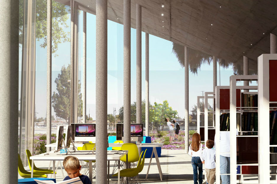 Proposal for LA's Runoff Water Features a Natural Swimming Pool Aquatics International Magazine