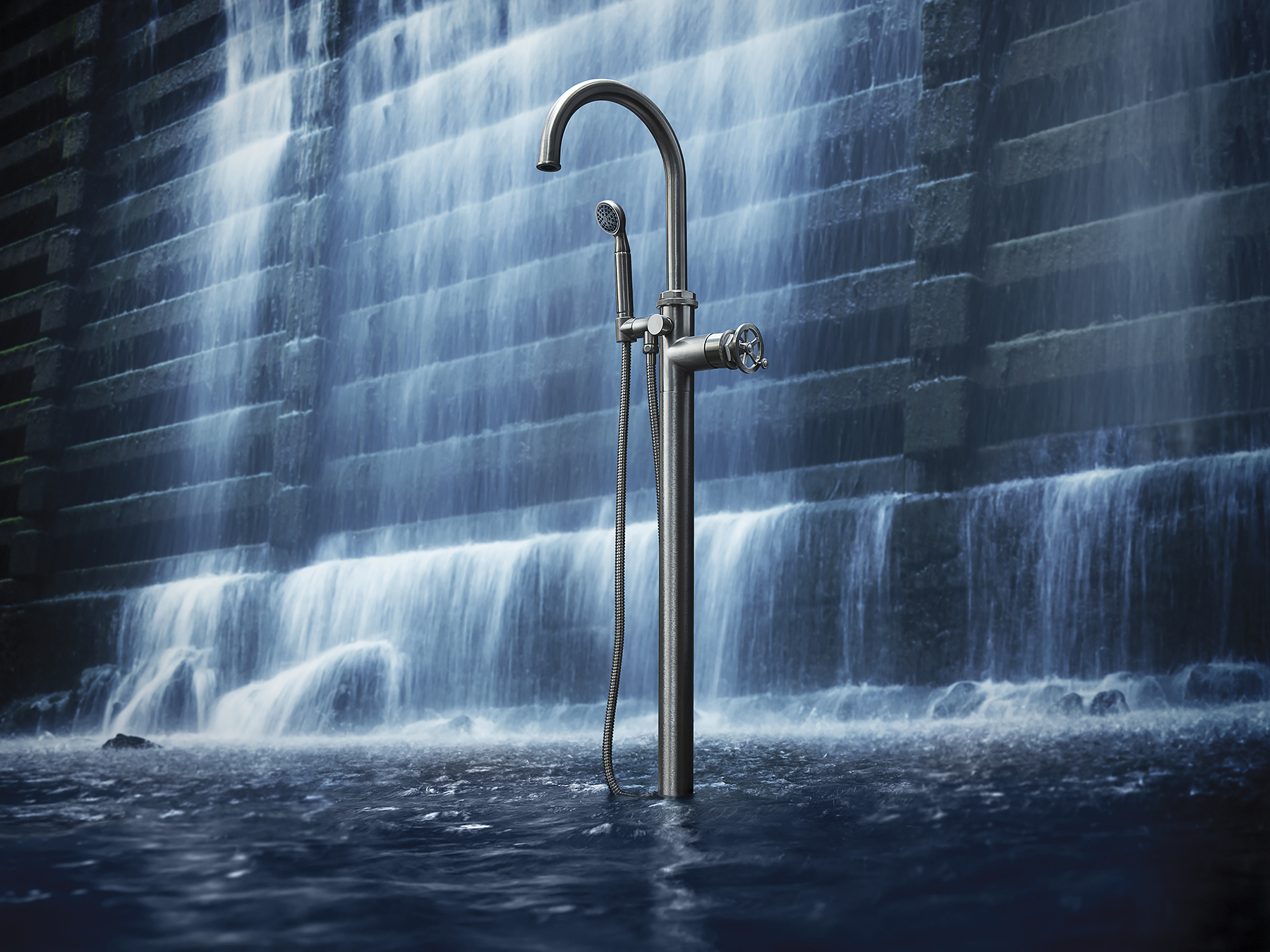 California Faucets Offers New Line of High Flow Rate Tub Fillers Remodeling