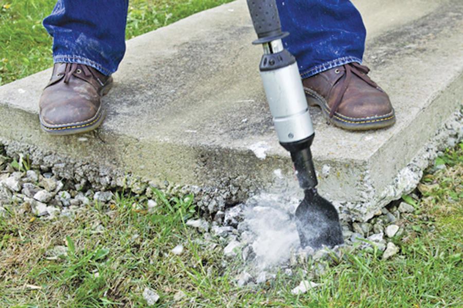 Handpowered breaker Concrete Construction Magazine Tools and