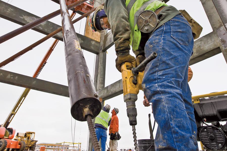 Helical Anchors Gain Ground in TiltUp Concrete Construction Concrete