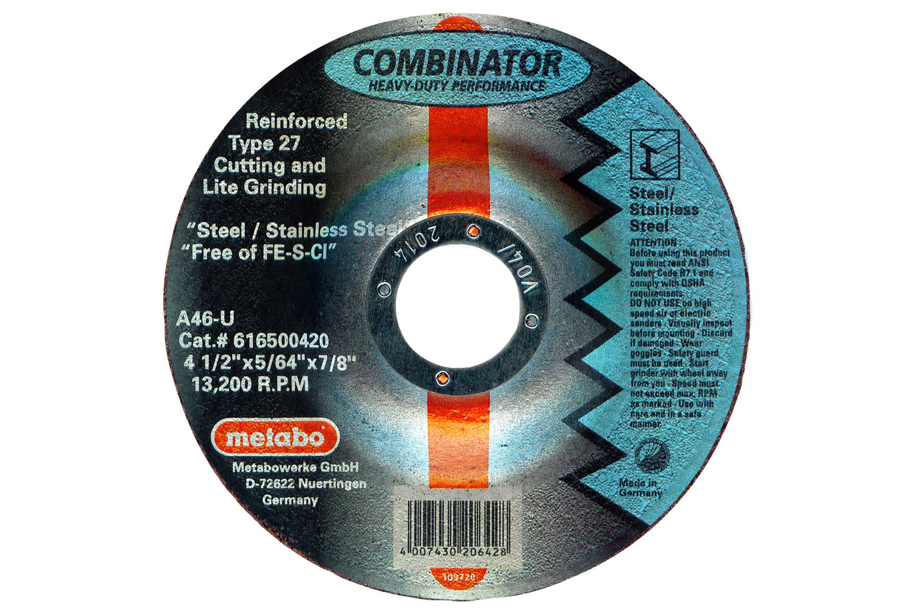 Metabo Combined Cutting and Grinding Wheel Concrete Construction Magazine