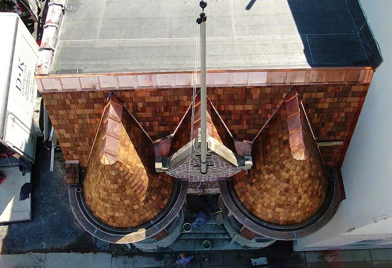 Insulate Turrets A Twin Turret Restoration | JLC Online