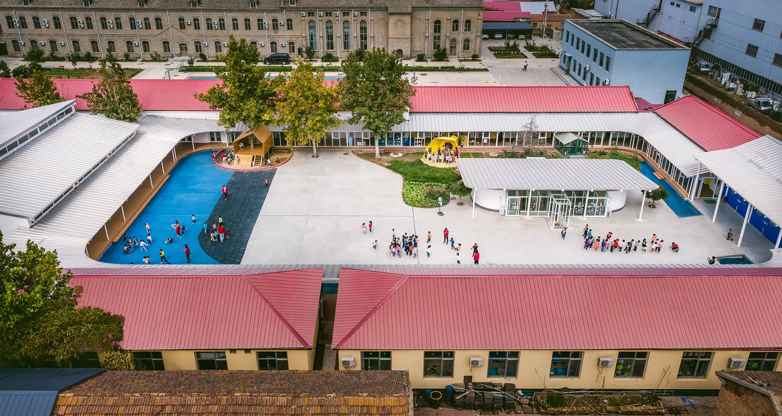 Exploration Loop – Xian County Sunshine Kindergarten | Architect Magazine