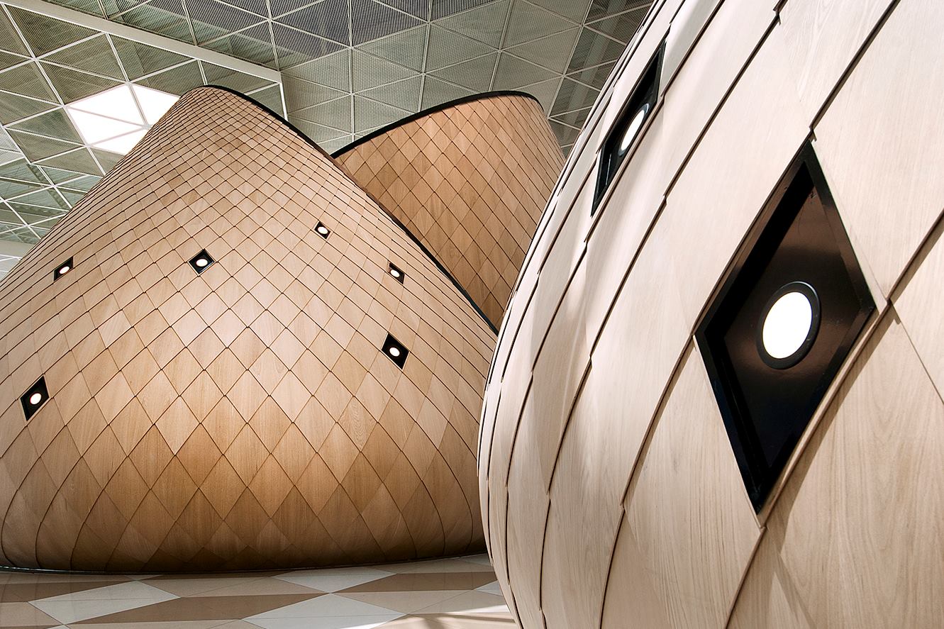 Innovative Detail Autoban Weaves a Network of Wood Finishes into