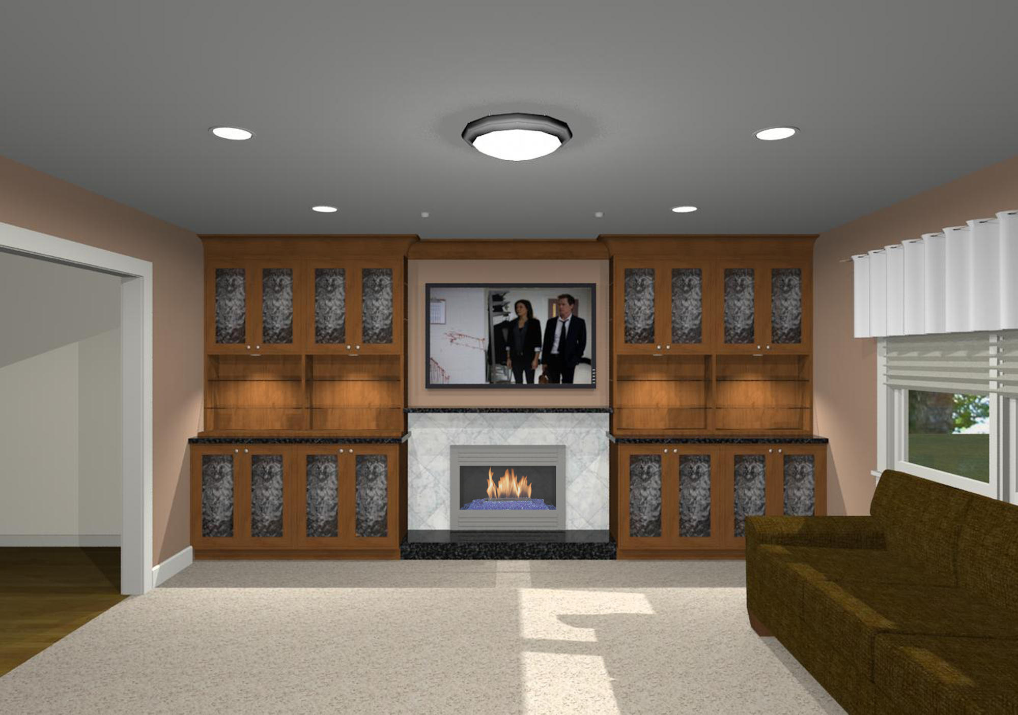 Tips for Installing a Television Over a Fireplace | Remodeling