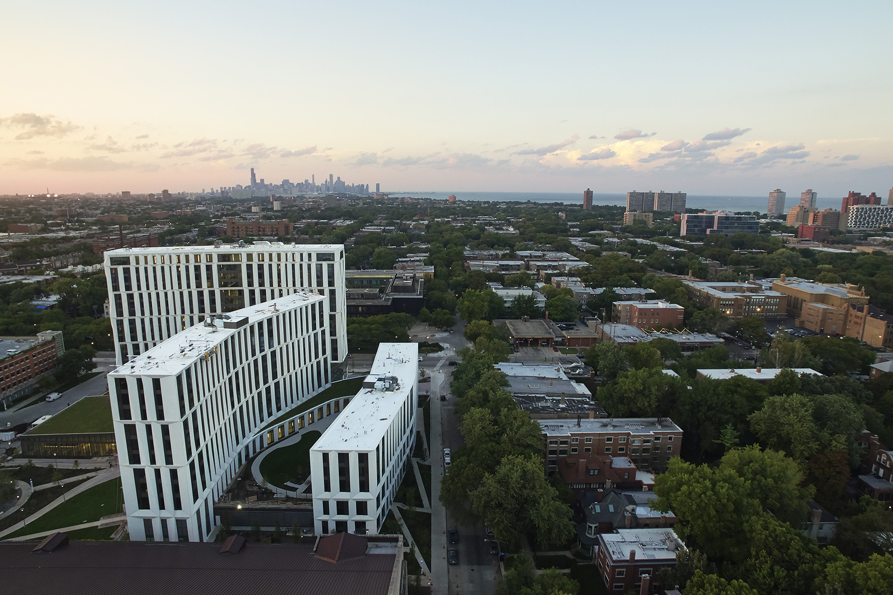 University of Chicago Campus North Residential Commons by Studio Gang