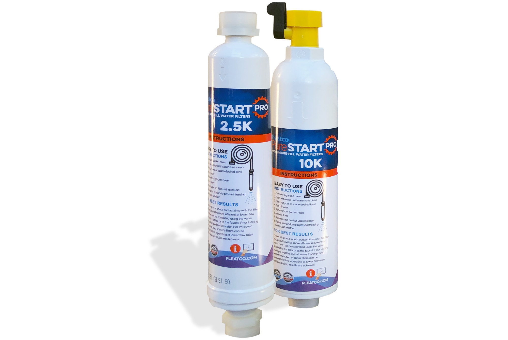 Pleatco Releases PureStart PRO SERIES PreFill Water Filters Pool
