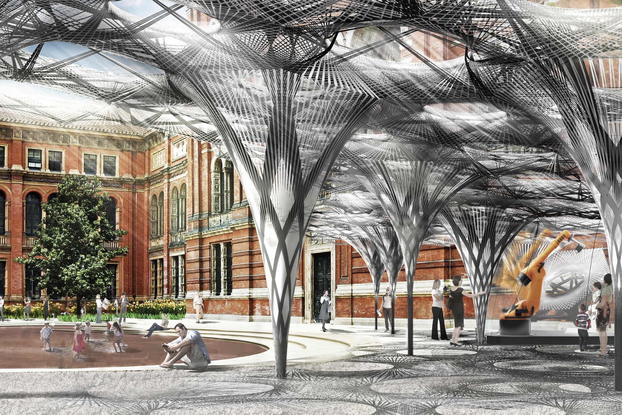 This Week in Tech: A Bio-Inspired Pavilion for the Victoria and Albert