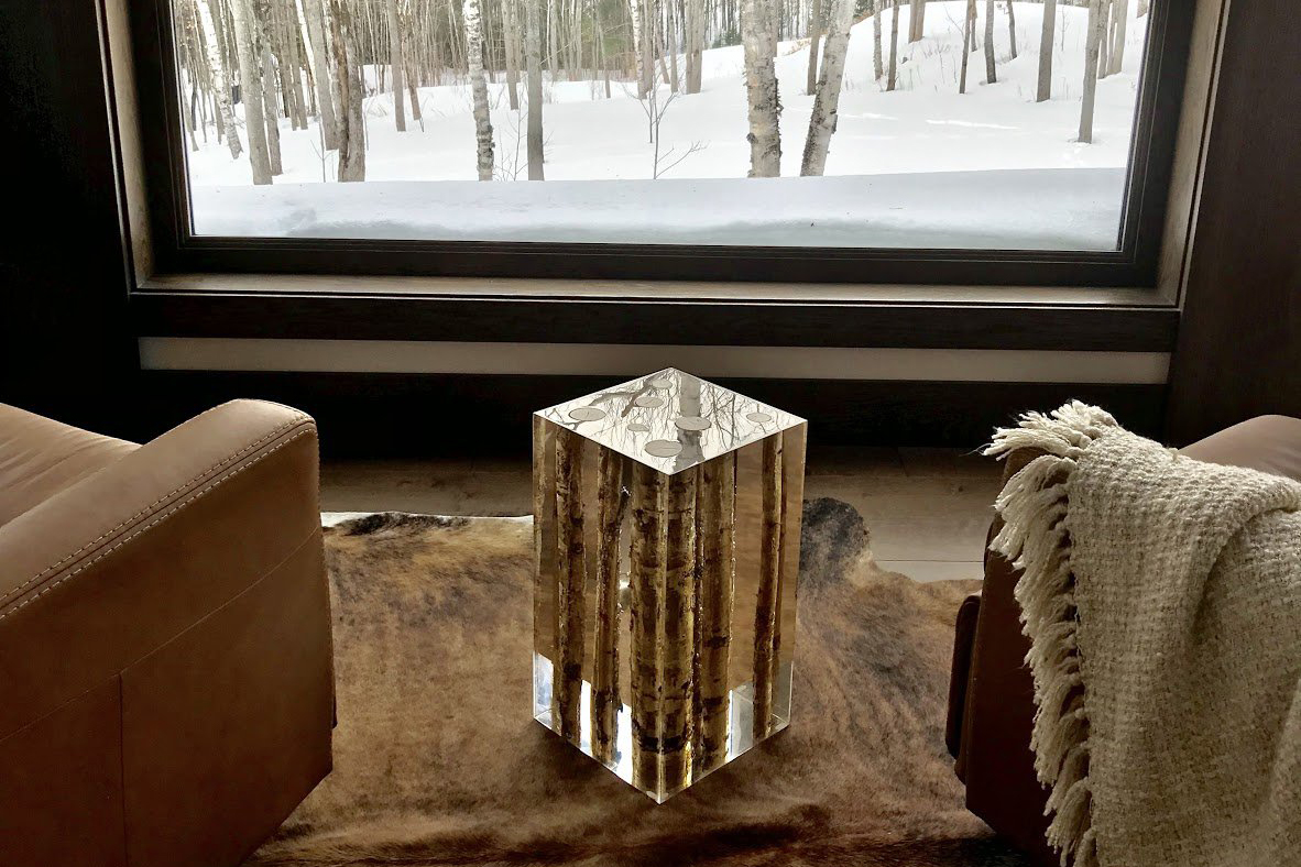 Brunelle Side Table By Double Noir Architect Magazine