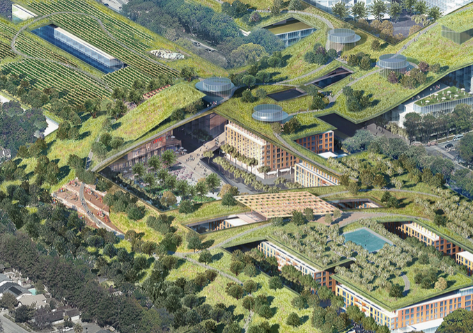 World's Largest Green Roof Could Call Silicon Valley Home | Architect ...
