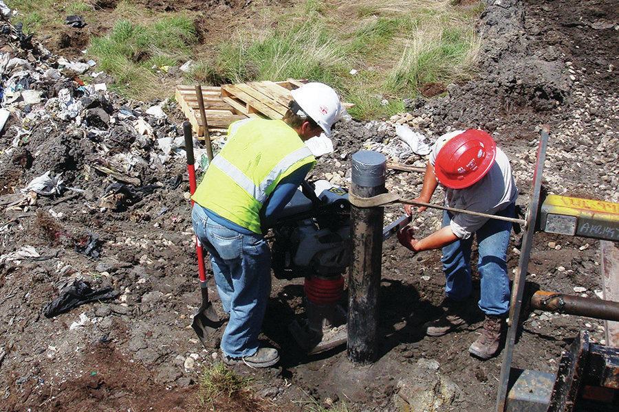 How methane gas extraction works Concrete Construction Magazine