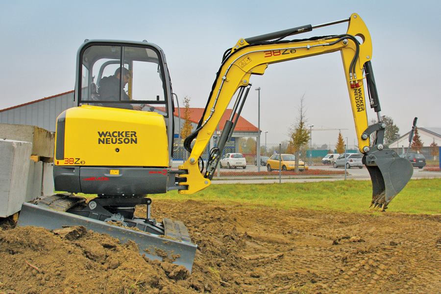 Wacker Neuson's Increase Compact Excavator Efficiency Concrete Construction Magazine