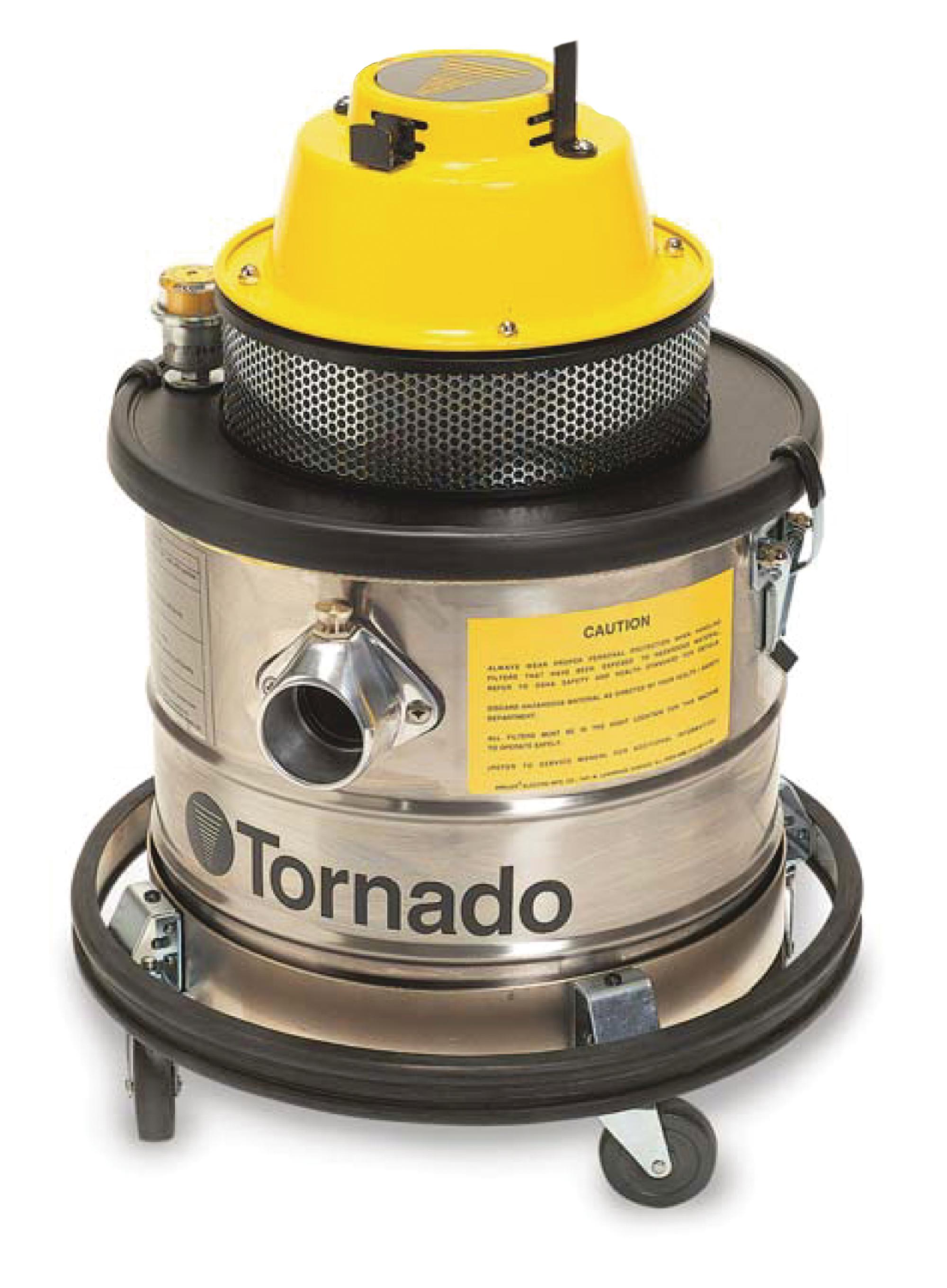 Tornado Industries CVF 125 HEPAFiltered Vacuum Remodeling