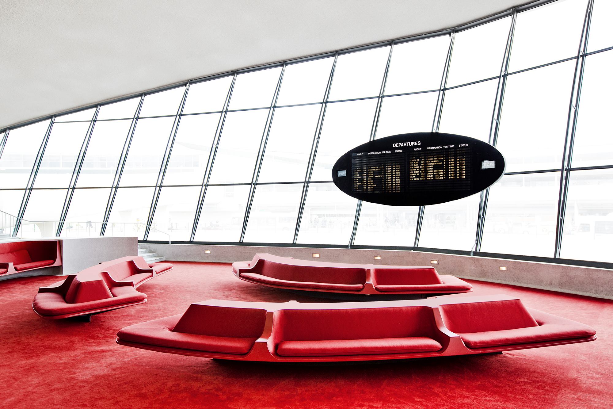 Eero Saarinen Twa Terminal Interior