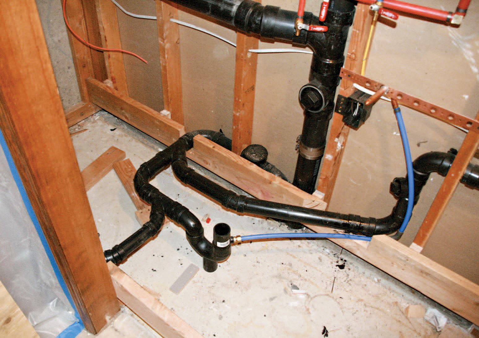 Designing a bathroom, particularly when working with existing spaces on