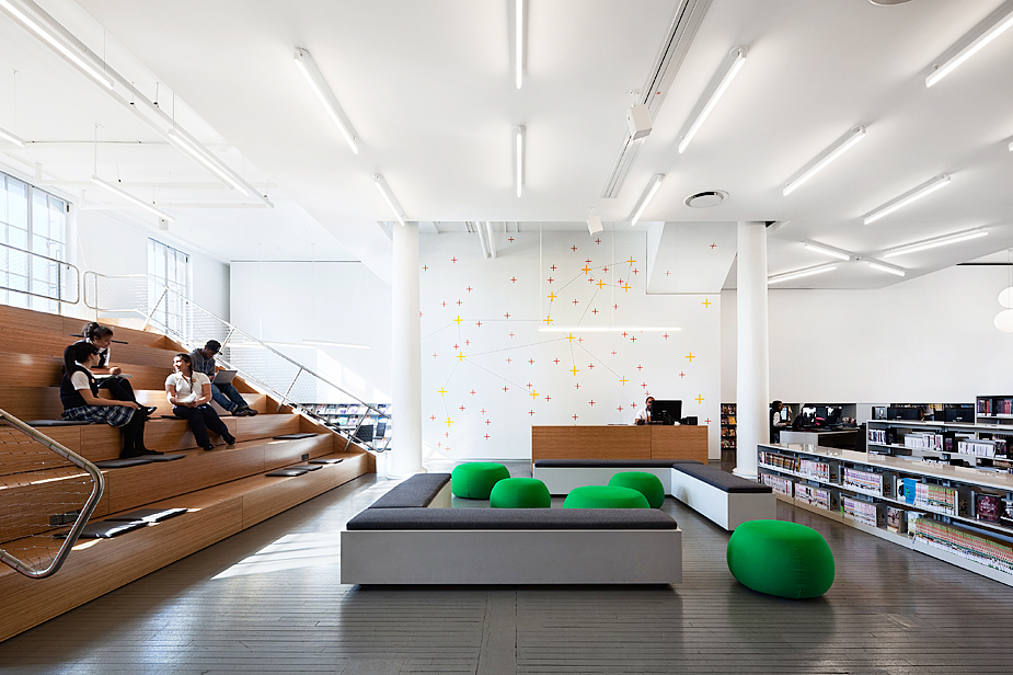 HAMILTON GRANGE LIBRARY TEEN CENTER Architect Magazine