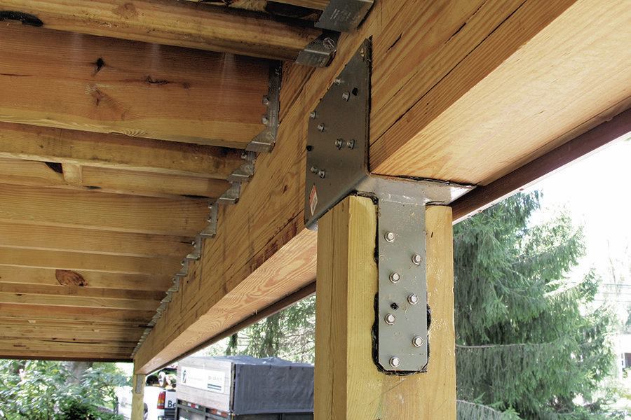 How To Attach A 6x6 Post Beam - The Best Picture Of Beam