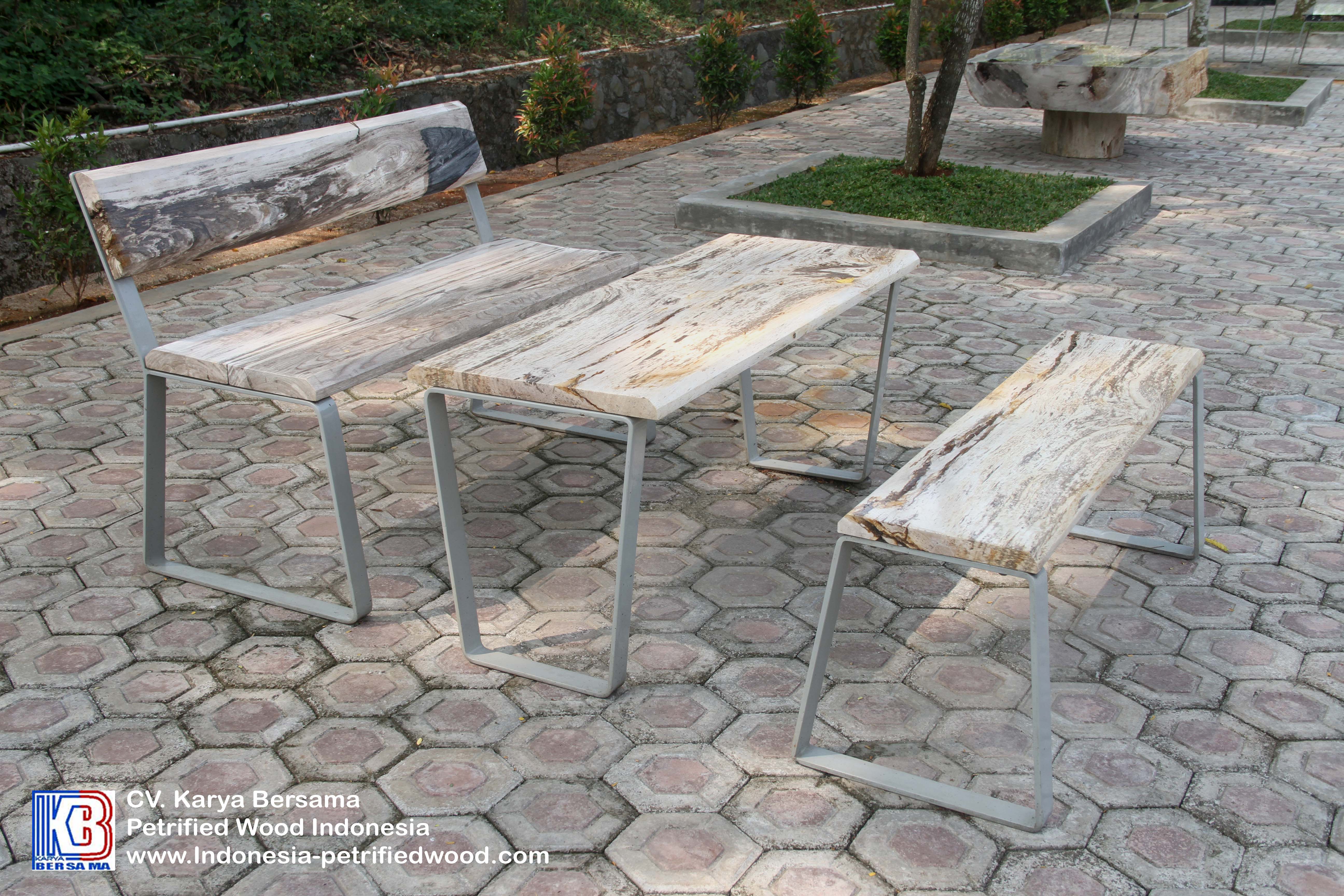 Petrified Wood Garden; Patio Architect Magazine