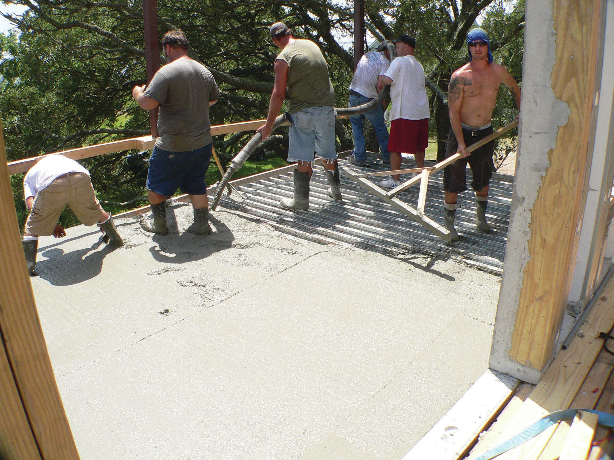 Concrete Decks for Coastal Homes JLC Online