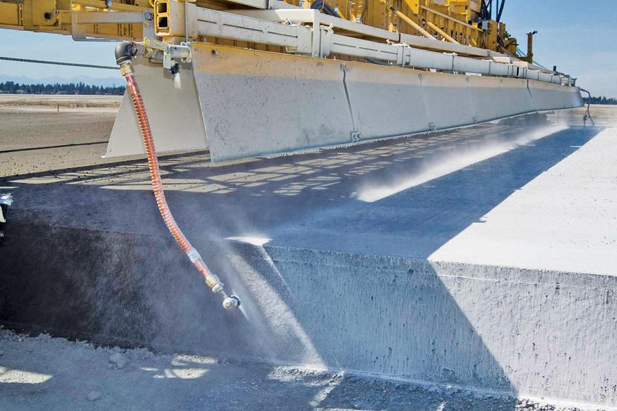 Dayton Superior's Exterior WaterBased Curing Compound Concrete