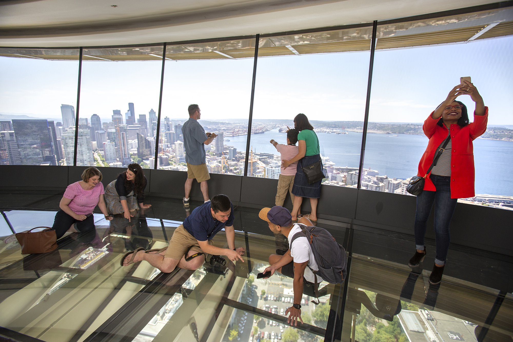 Reimagined Space Needle Debuts Revolving Glass Floor by Olson Kundig