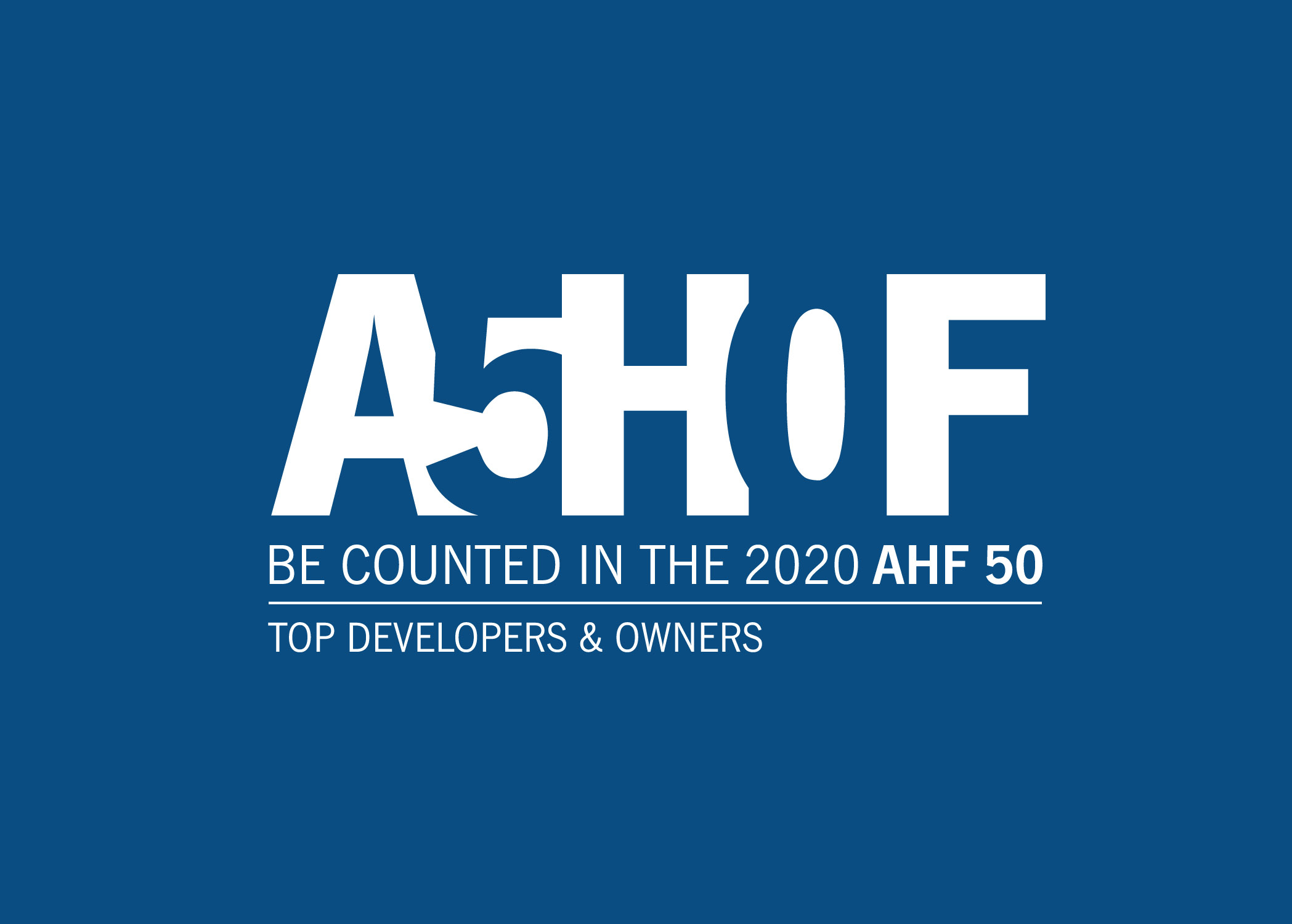 Be Part of the 2020 AHF 50| Housing Finance Magazine