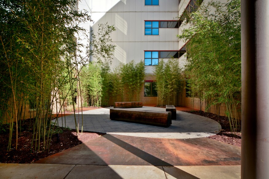 Regional One Medical Courtyard, by Archimania.