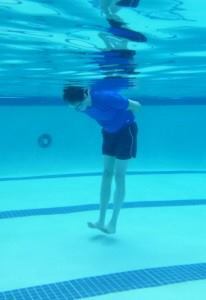 A grown man, learning to swim for the first time, discovers that his body will float when he lifts his toes off of the floor. Miracle Swimming For Adults, based in Sarasota, Fla., aims to instill confidence in students before teaching them how to swim.
