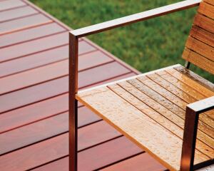 The newly formed Edwin Blue, a handmade modern furniture company, has launched a new outdoor line, the Rise collection. The line is offered in two varieties of hardwood, old-growth sinker cypress and FSC-certified machiche, and has a 304-type stainless steel frame with nonmarking, UV-, and corrosion-resistant low-density polyethylene feet. Rise includes low-lying, casual seating, lounging, and dining options, including dining and side tables, lounge chairs, ottomans, and bar stools, and each piece is made in the United States. The line also includes a 43-1/2"-by-36-1/4" bar. edwinblue.com