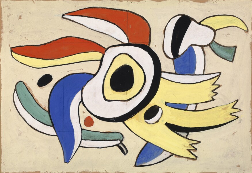 Fernand Léger: Untitled (1937). Finnish National Gallery/Ateneum Art Museum.
