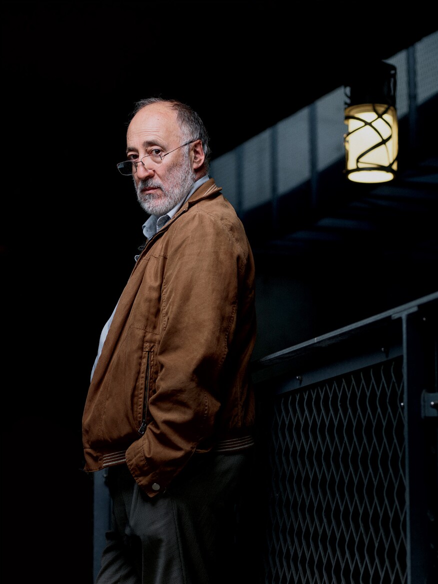 Roger Narboni on the rue de Robert de Flers in Paris’ 15th arrondissement.