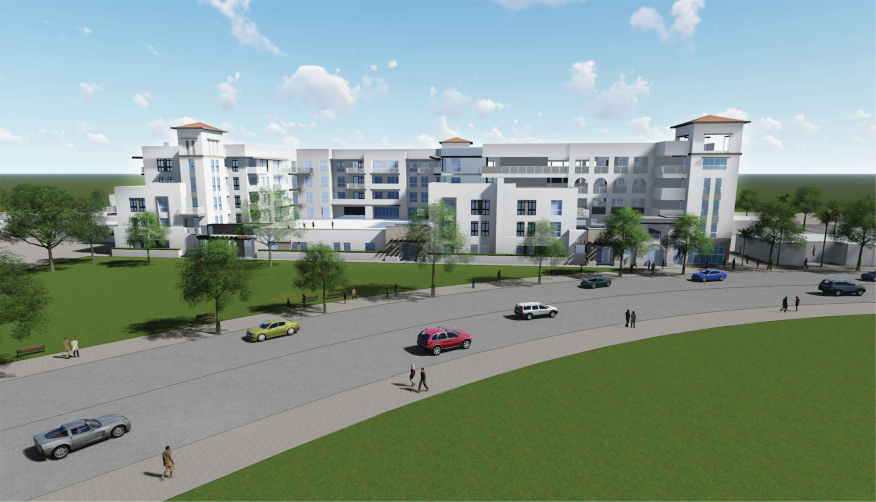 Opportunity Zones will aid an 80-unit phase by BRIDGE Housing of the Jordan Downs public housing redevelopment in South Los Angeles.