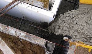 Exterior insulation systems can be incorporated during the form setup and casting operation.