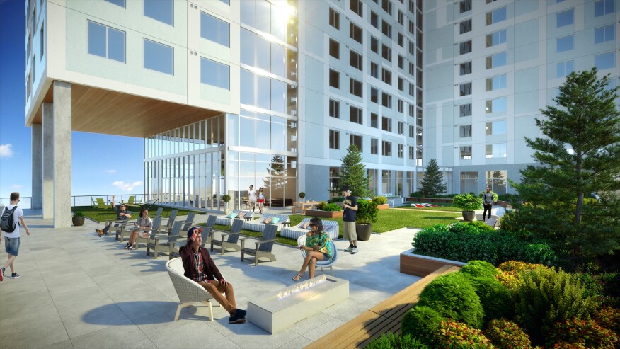 CA Student Living’s HERE Atlanta, opening this fall, is providing off-campus student housing in a prime location in Midtown Atlanta near the Georgia Tech campus.