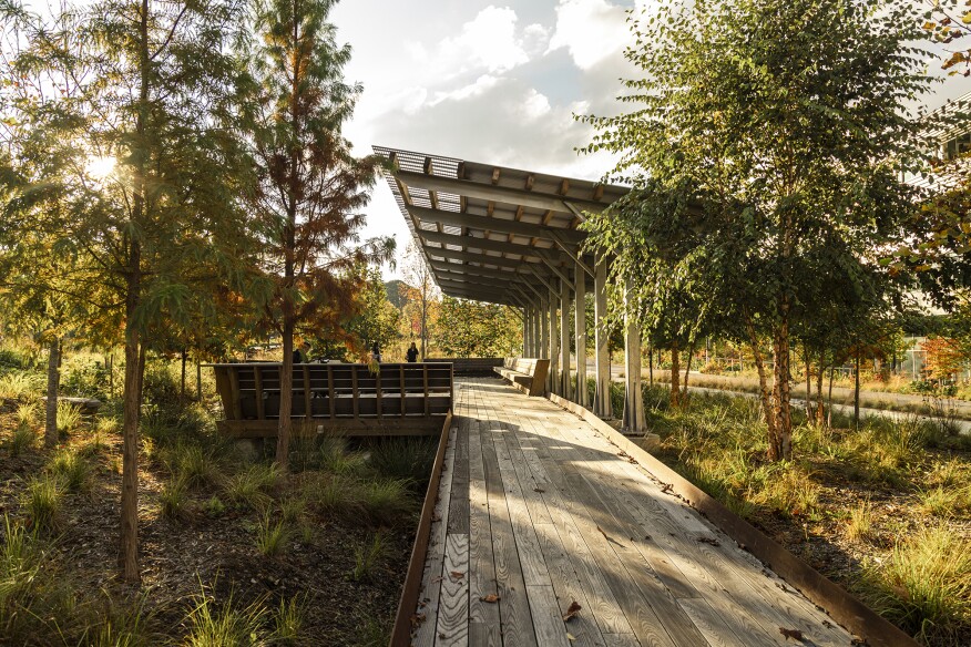 Georgia Tech's 7-acre EcoCommons project.