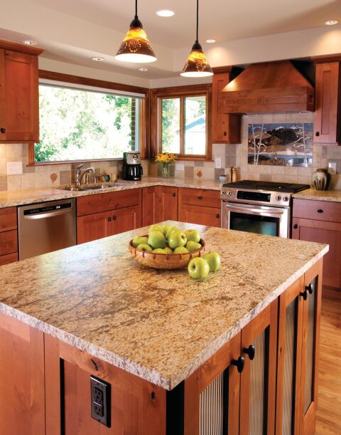 Granite With A Leathered Finish Is A Go To Product For Comito Building And Design Builder Magazine