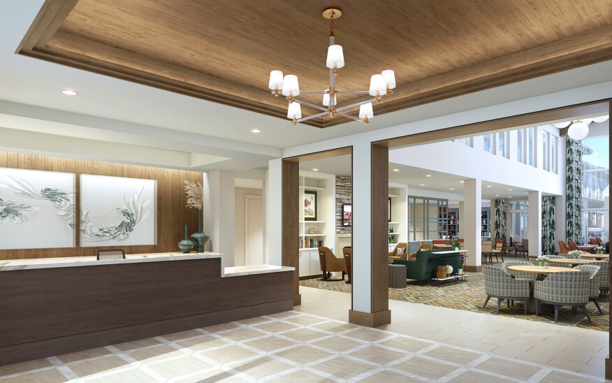 The Sheridan at Severna Park Dining Room Reception